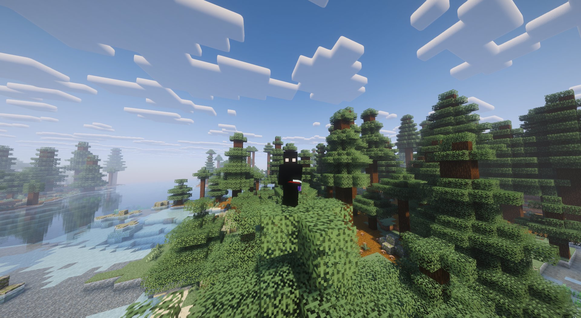 Player on the coast